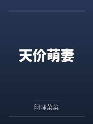 天价萌妻封面