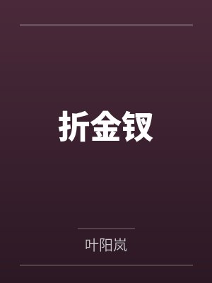 折金钗封面
