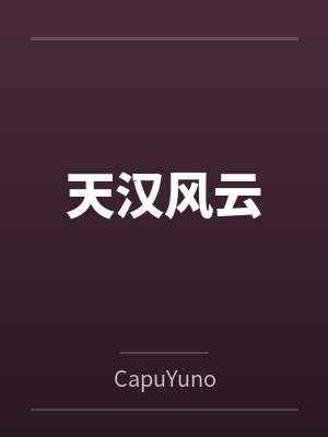 天汉风云封面