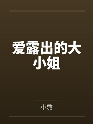 爱露出的大小姐封面