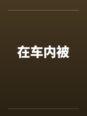在车内被封面