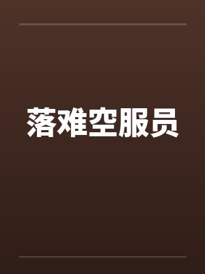 落难空服员封面