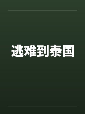 逃难到泰国封面
